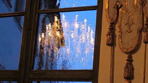 blaues Fenster